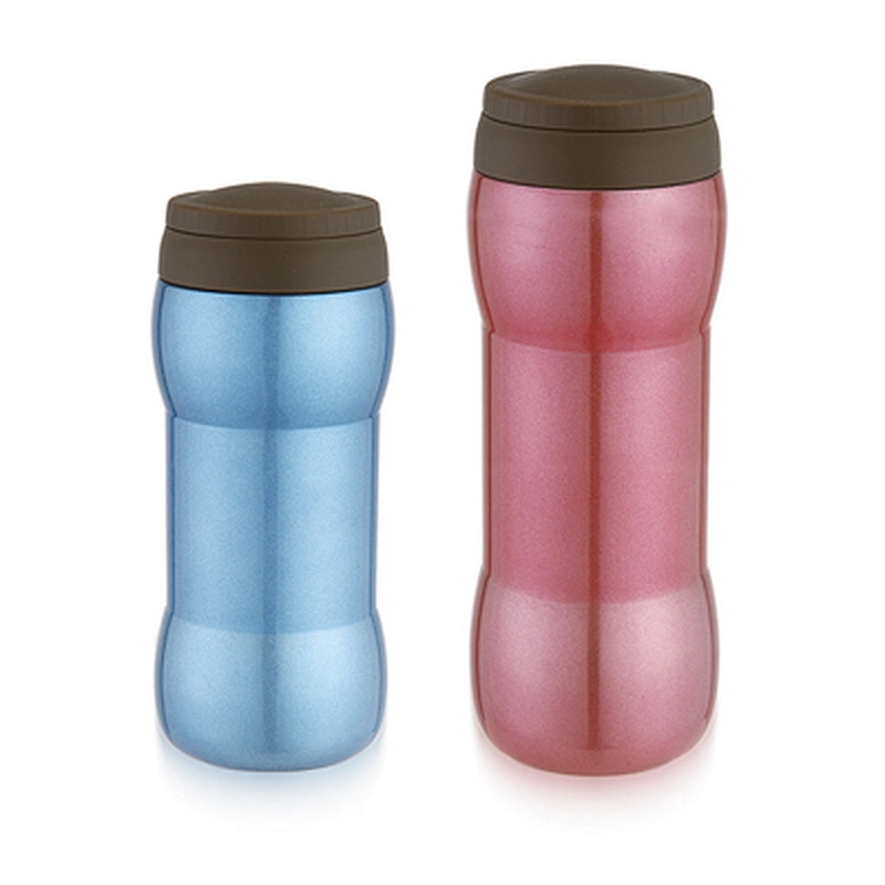 Special shape 350ml double layer stainless steel thermo water bottle
