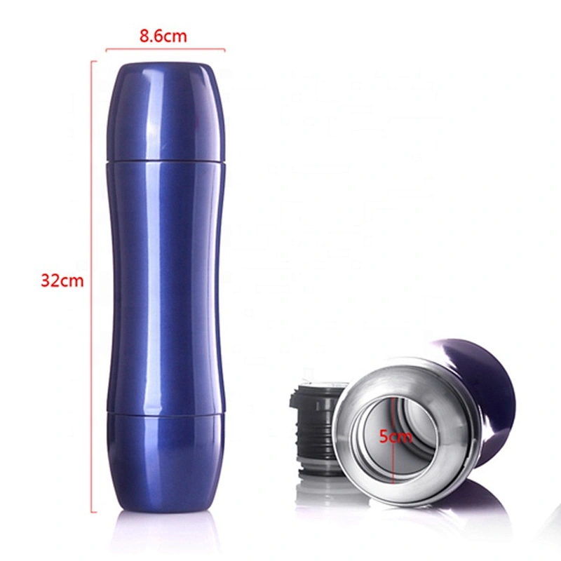 Portable Double Wall Thermal Thermos 750ML Stainless Steel Vacuum Flask Bottle