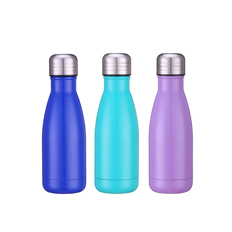 350ml coke bottle shape double wall stainless steel vacuum sports bottles BL-6046