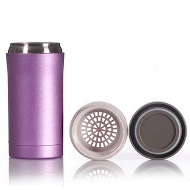 250ml vacuum thermo mugs with tea filter