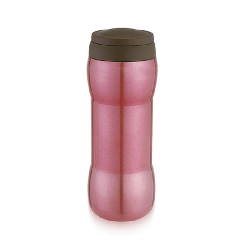 Special shape 350ml double layer stainless steel thermo water bottle