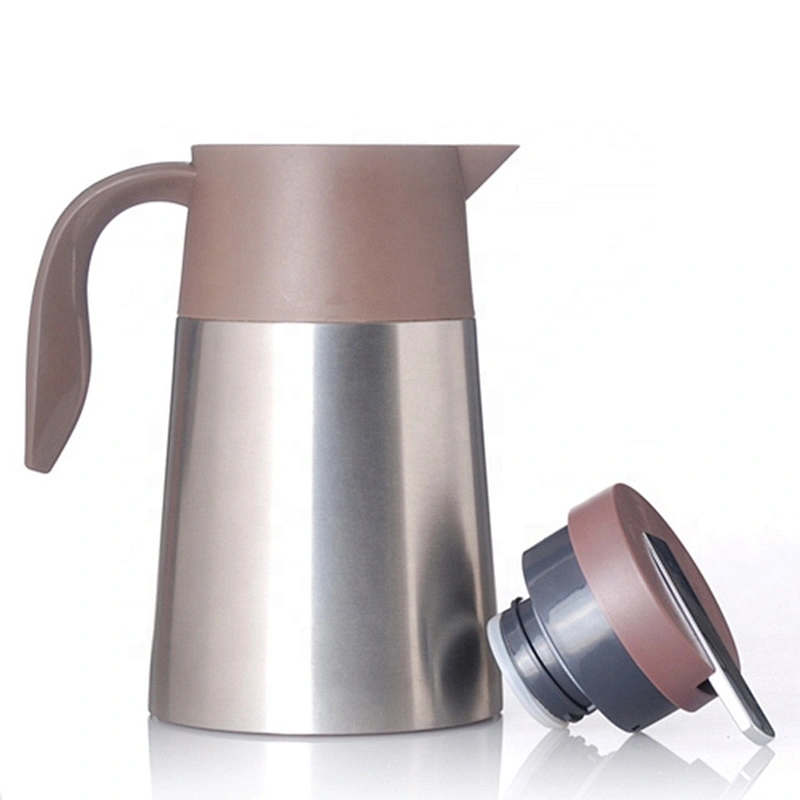 1.2L Insulated Hot Water Drinking Coffee Kettle Stainless Steel Thermos Tea Pot