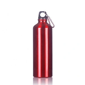 750ml aluminium sports water bottles can with different kind of lids