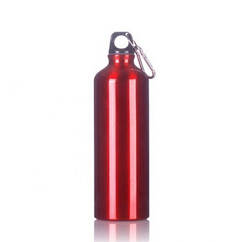 750ml aluminium sports water bottles can with different kind of lids