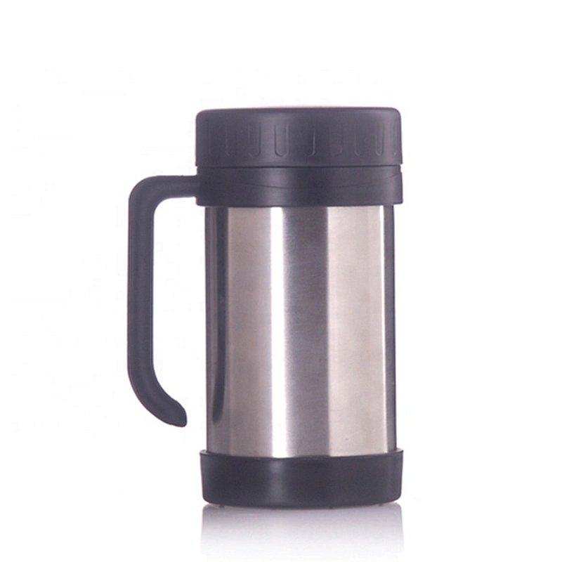 Outdoor Sport Travel Office Vacuum Coffee Tea Pot Insulated Water Bottle