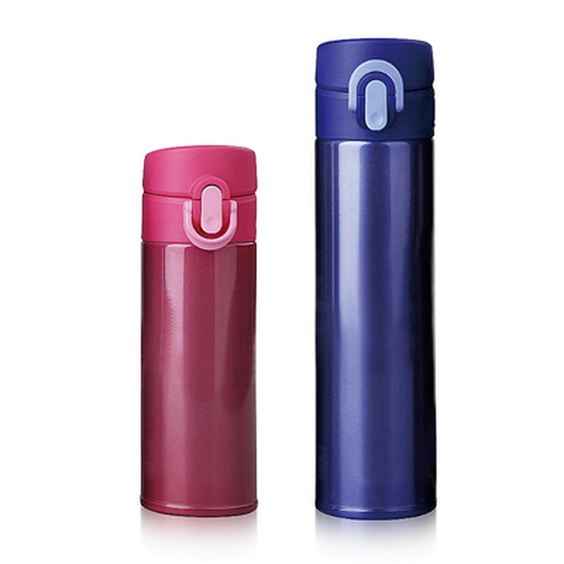 250ml double wall stainless steel vacuum insulated travel water flask water bottle