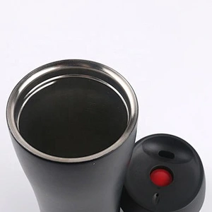 380ml stainless steel leakproof thermal mug with push button lid BL-5088A