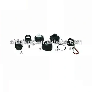 Custom Logo Carabiner Aluminum Vacuum Insulated Drinking Water Bottle