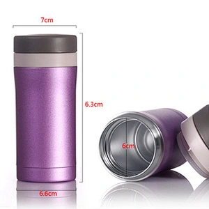 250ml vacuum thermo mugs with tea filter