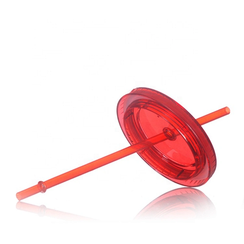 Hot Cold Drinking Cup Transparent Plastic Water Mug With Straw
