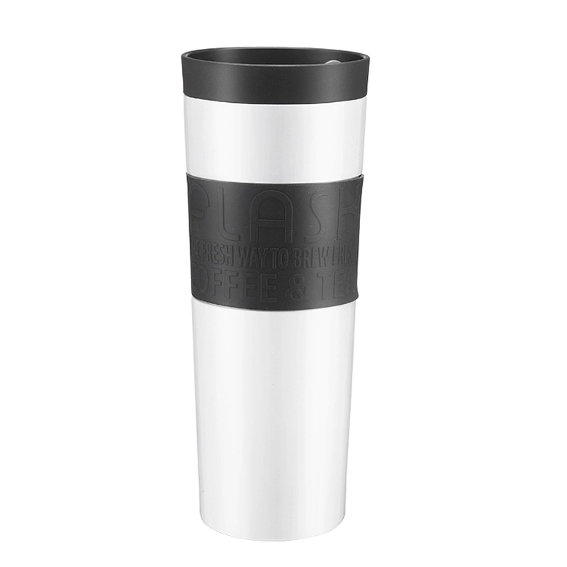 18 Oz Double Wall Vacuum Insulated Stainless Steel Tumbler With Leak Proof Lid