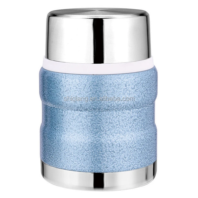 Modern thermos vacuum lunch boxes storage with color painting