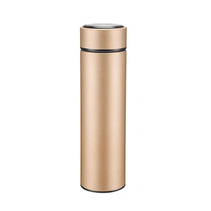 500ml Intelligent Touch Screen Display Smart Water Bottle Temperature 304 Stainless Steel Thermos Coffee Tea Tumbler