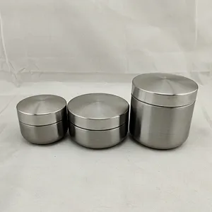 500 ML Single Wall Lunch Box Stainless Steel Food Vegetable Storage Food Container Salad Cases Stainless Steel Jar