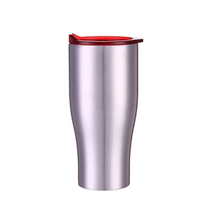 30OZ double wall insulated vacuum stainless steel thermos tumbler mug