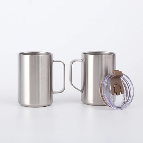 BPA Free 400ml Stainless Steel Insulated Cup With Handle