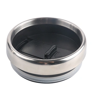 16oz 450ml eagle mugs stainless steel inner and outer thermal travel mug with plastic handle and streak thermos mug