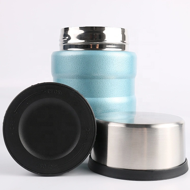 Stainless Steel Double Wall Vacuum Lunch Box Thermal Food Container