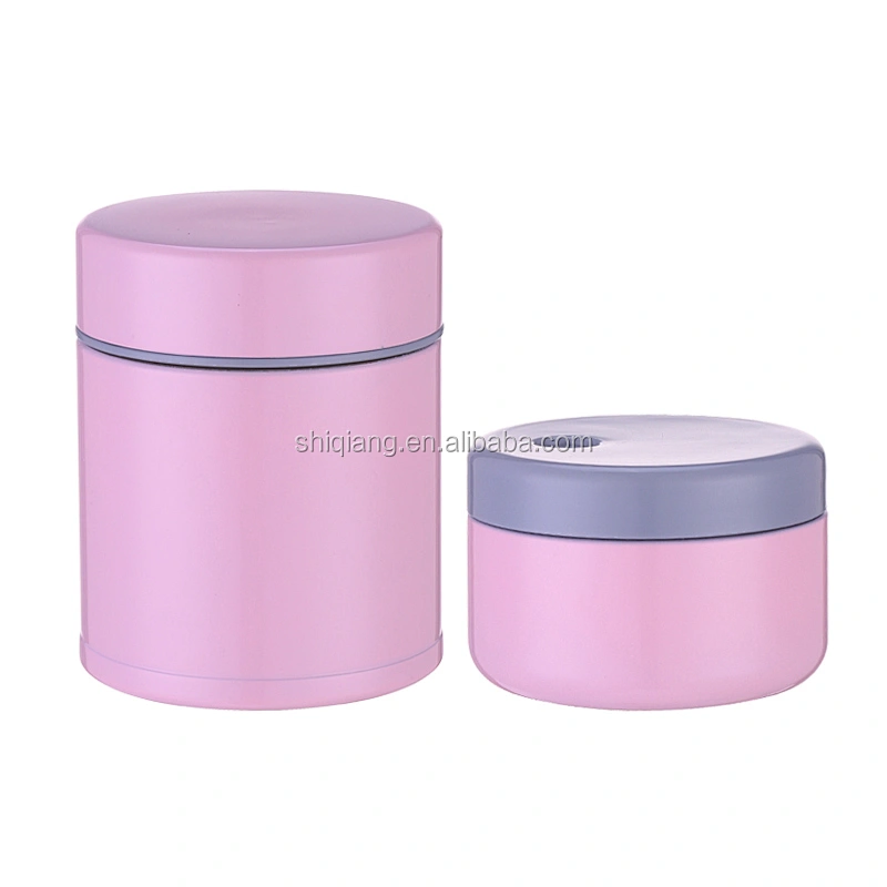 Custom leakproof double wall stainless steel lunch box container
