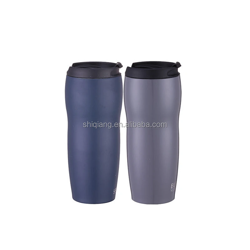 380ml double wall insulated stainless steel cup with silicone sleeve