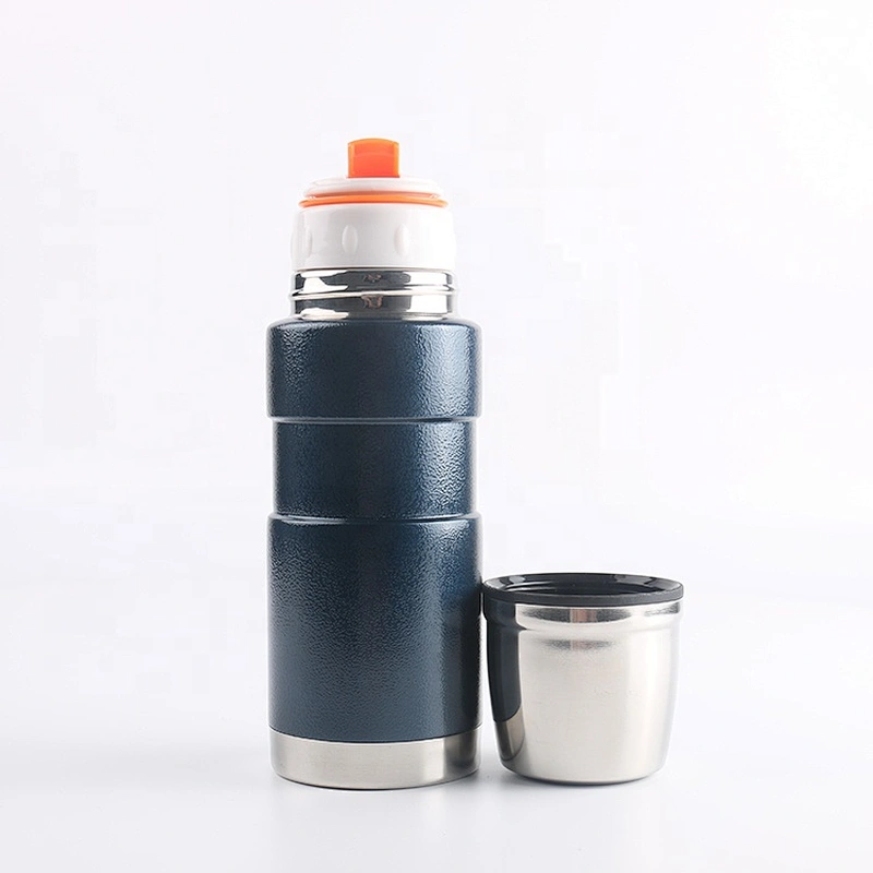 Double Wall Stainless Steel Vacuum Flasks Leak Proof Bottle Thermos