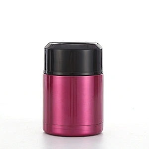 800ml Keep Warm Double Wall Insulated Stainless Steel Food Container Vacuum Thermos Flask Soup Storage Jar