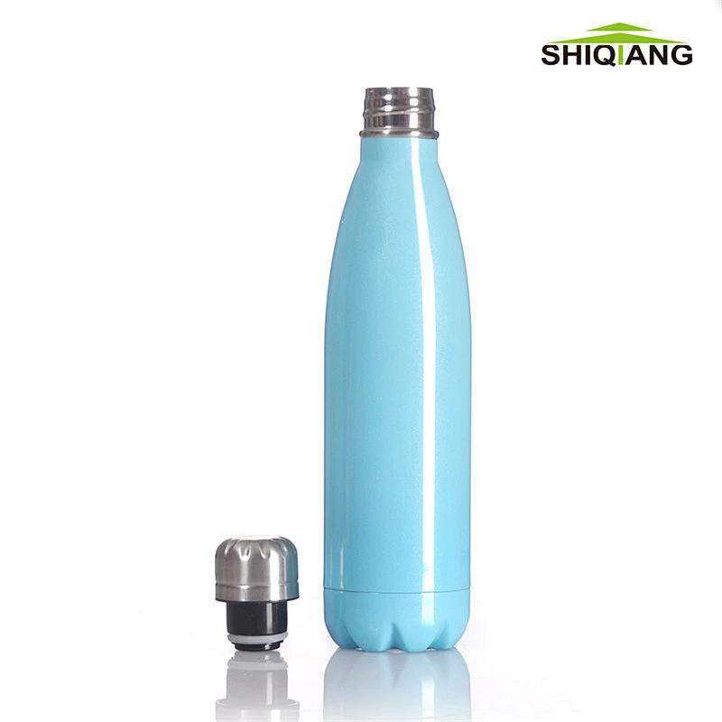 750ml outdoor vacuum insulated stainless steel drinking sport bottles