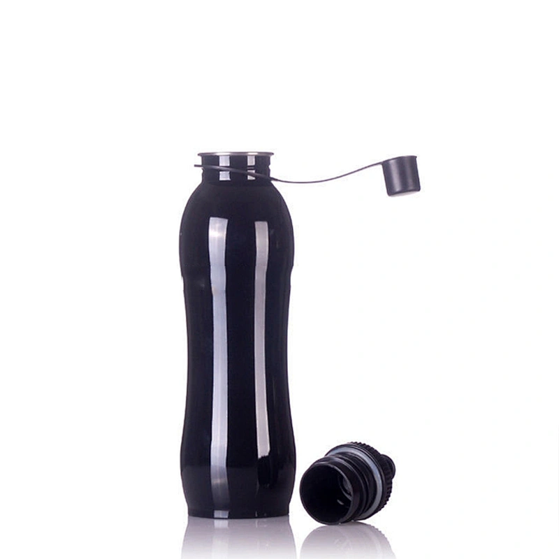 Outdoor Travel Gourd Shaped Stainless Steel Single-Layer Sports Bottle