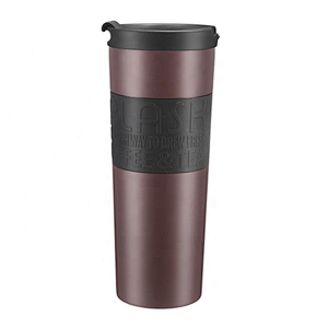 21oz double wall stainless steel vacuum insulated tumbler wholesale with leakproof lid
