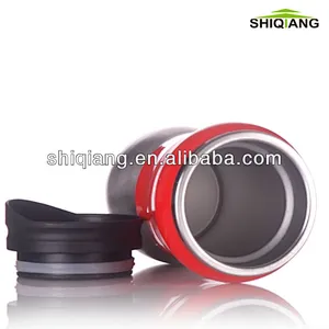 350ml Double Wall Stainless Steel Curved Shape Thermal Coffee Tumbler Mug