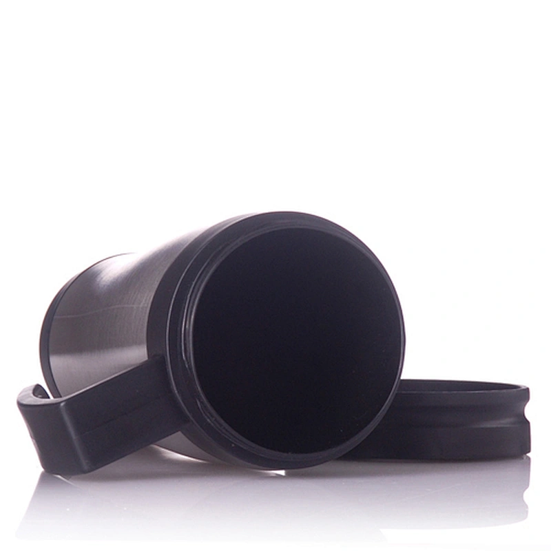 400ml Plastic Inner Vacuum Insulated Stainless Steel Mug With Handle