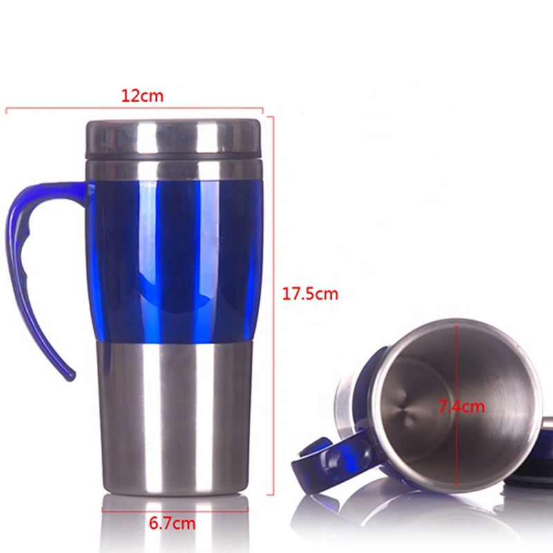 Wholesale Custom Logo Car Travel Coffee Cup Vacuum Insulated Stainless Steel Mug