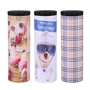 High quality 600ml double wall stainless steel vacuum travel mug