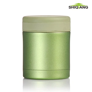 Double Wall Stainless Steel Vacuum Container Insulated Round Kids Lunch Box Food Storage