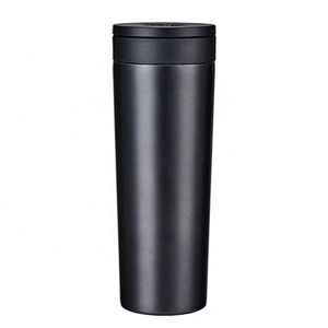 Water bottle vacuum travel drinking coffee tea tumbler with infuser