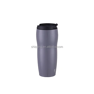 380ml double wall insulated stainless steel cup with silicone sleeve