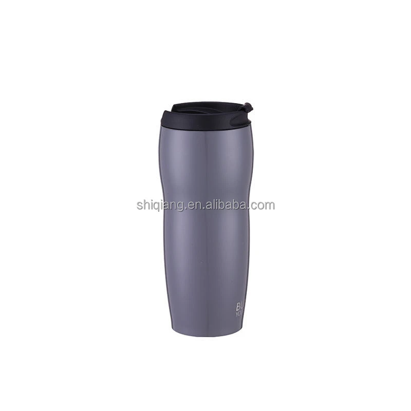380ml double wall insulated stainless steel cup with silicone sleeve