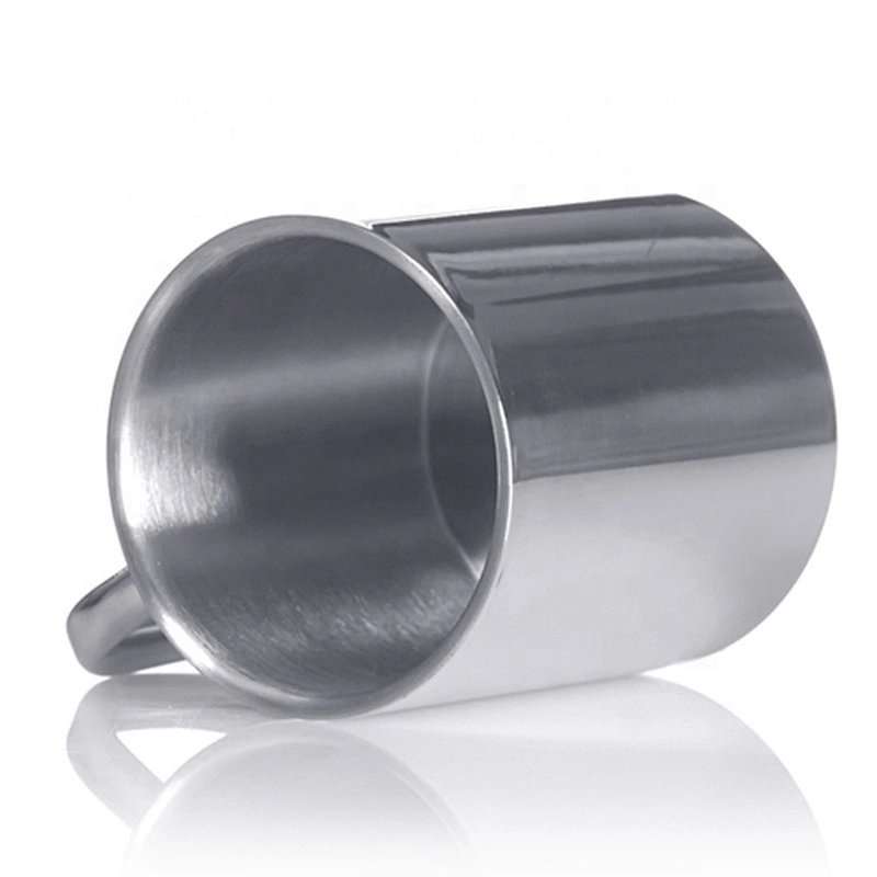 200ML Custom Thermos Cups Double Wall Stainless Steel Coffee Tea Steel Cup With Handle