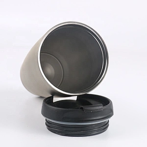 Double Wall Stainless Steel 400ml Coffee Metal Thermal Mug Thermos