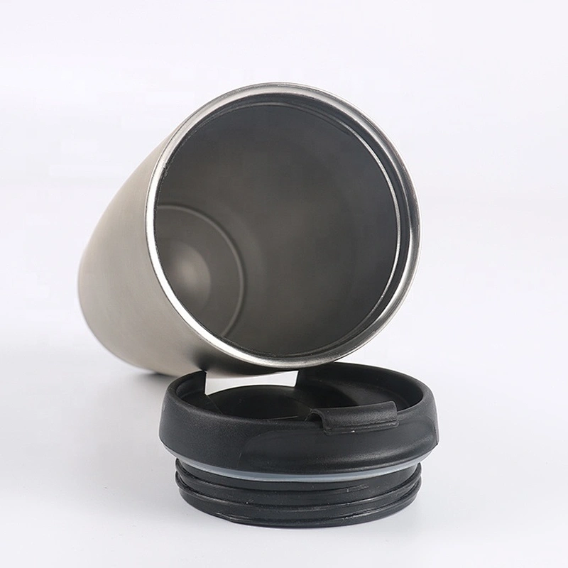 Double Wall Stainless Steel 400ml Coffee Metal Thermal Mug Thermos