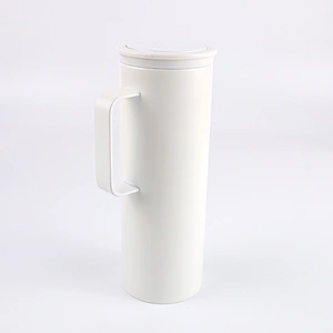 Vacuum Insulated 450ml Leakproof Stainless Steel thermo coffee cup with stainless steel handle