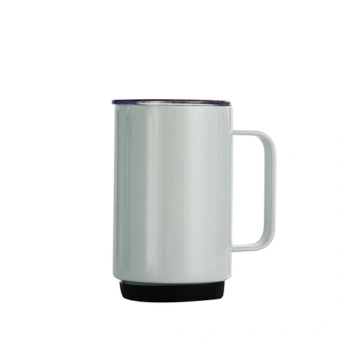 Stainless Steel Handle Mug 350ml Coffee Thermos Cups Double Wall Vacuum Tea Tumbler