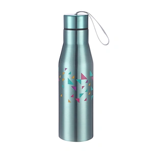750ml big mouth double wall stainless steel thermos vacuum flask with strap