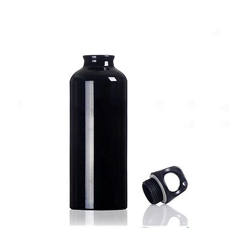 500ml Outdoor Aluminum Mountain Bike Sports Bottle With Carabiner
