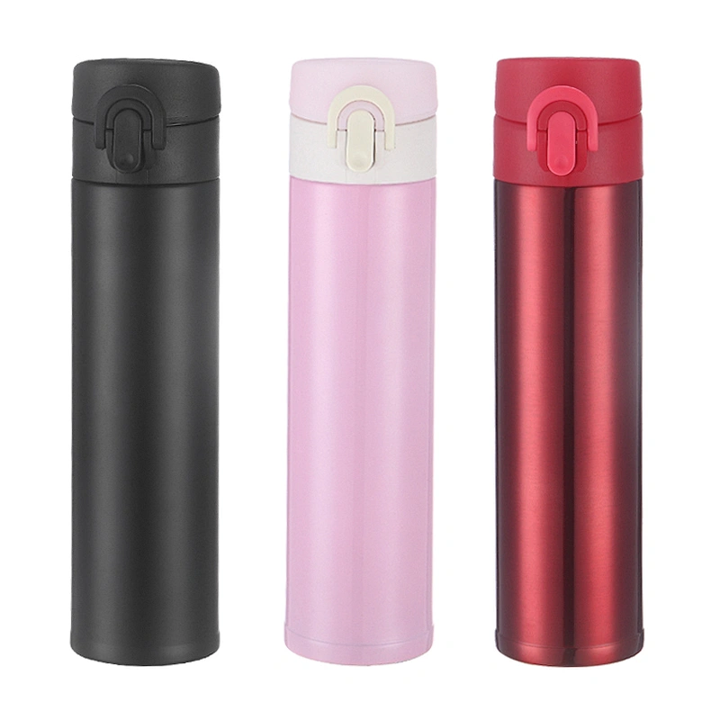 Mini 8oz Colorful Stainless Steel Vacuum Insulated Thermos With Newest Lock Cover