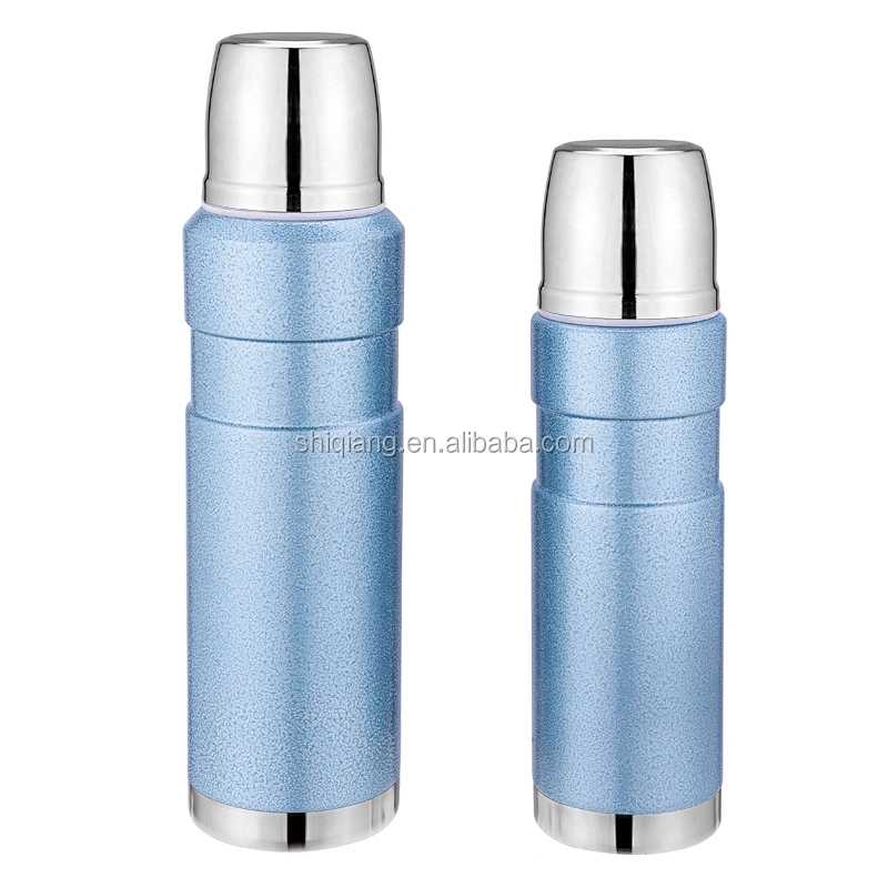Fancy stainless steel insulated vacuum thermos drink water bottle flask