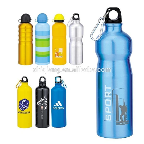 Durable single wall customize aluminium sports water bottle