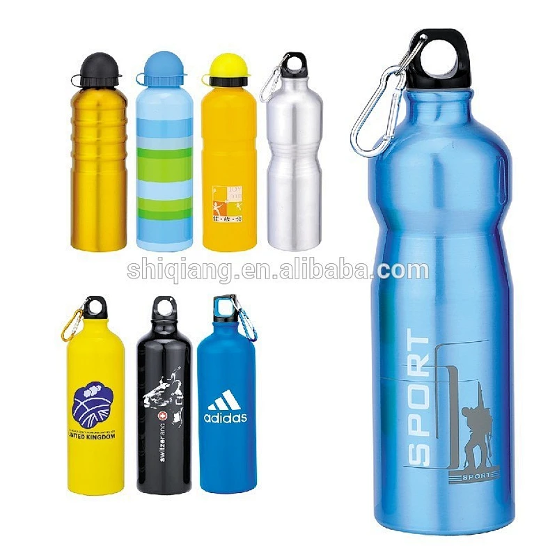 Durable single wall customize aluminium sports water bottle
