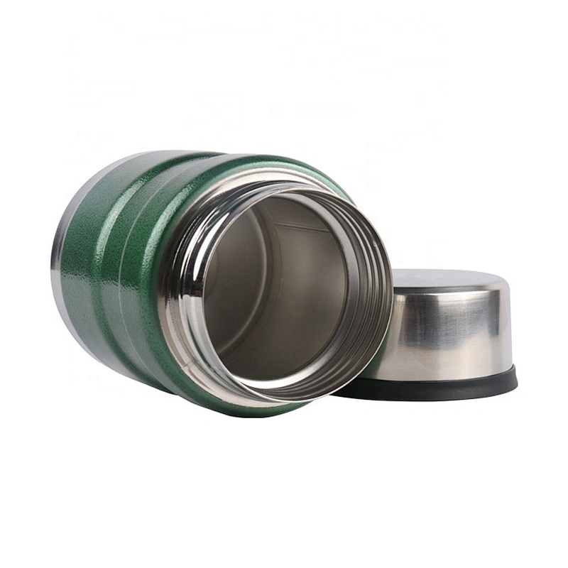 420ML Double Wall Thermal Soup Pot Insulated Food Vacuum Flask Container Stainless Steel Jar