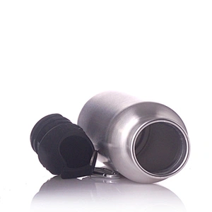 Custom Vacuum Insulated Thermos Flask Portable Metal Sport Drink Bottles With Lid